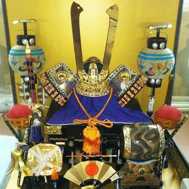 五月人形 葵兜 こどもの日 鎧兜 端午の節句 ◇即購入歓迎