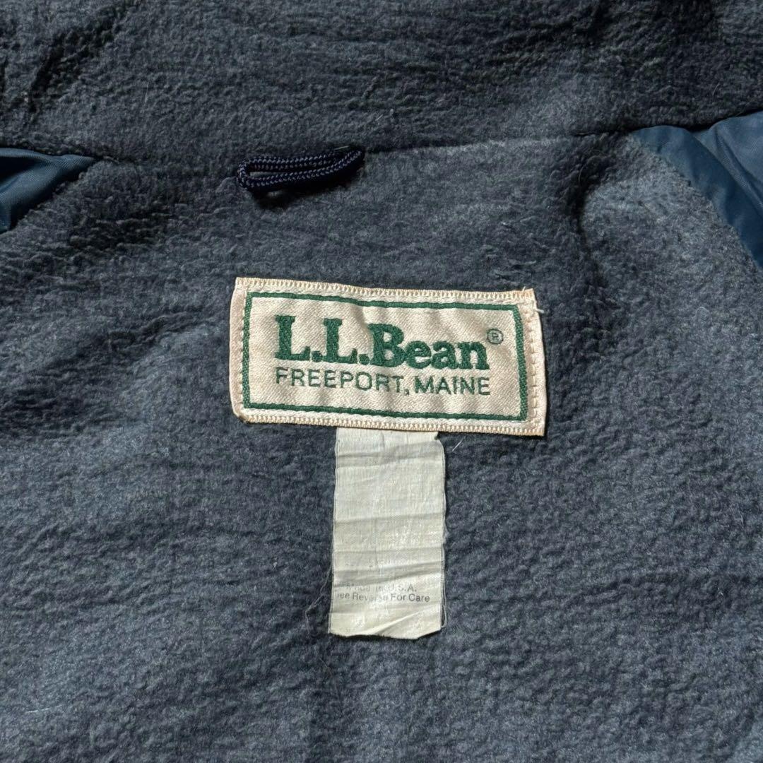 ななし2431 古着USA製80sエルエルビーンウォームアップジャケット短