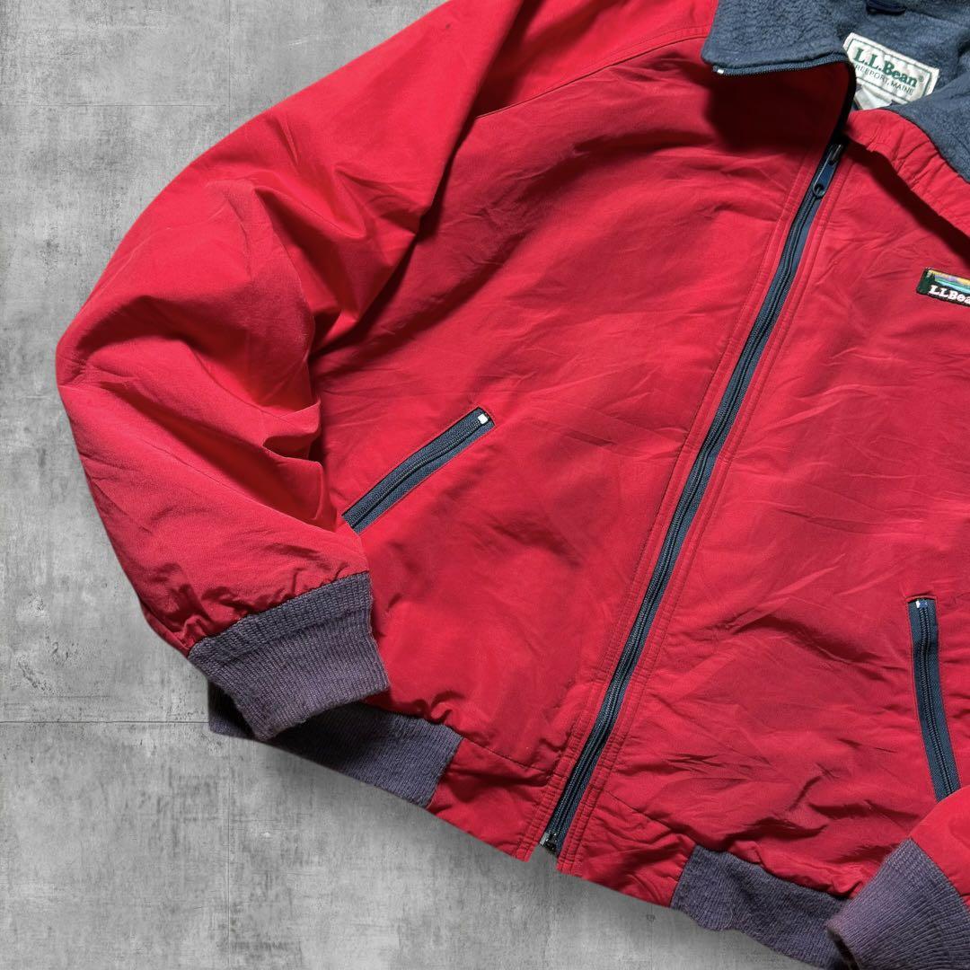 ななし2431 古着USA製80sエルエルビーンウォームアップジャケット短