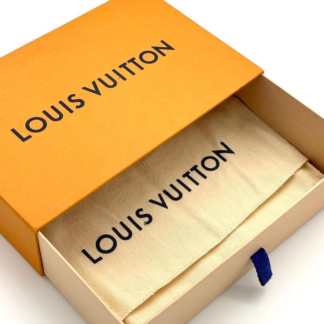 【現行 未使用に近い】ルイヴィトン アエログラム ポルトフォイユブラザ グリーン