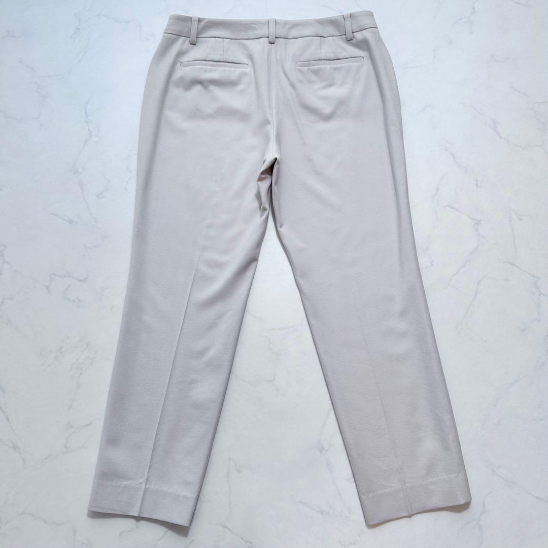 セオリーリュクス パンツスーツ SAXONY ノーカラー ストレッチ 42 40