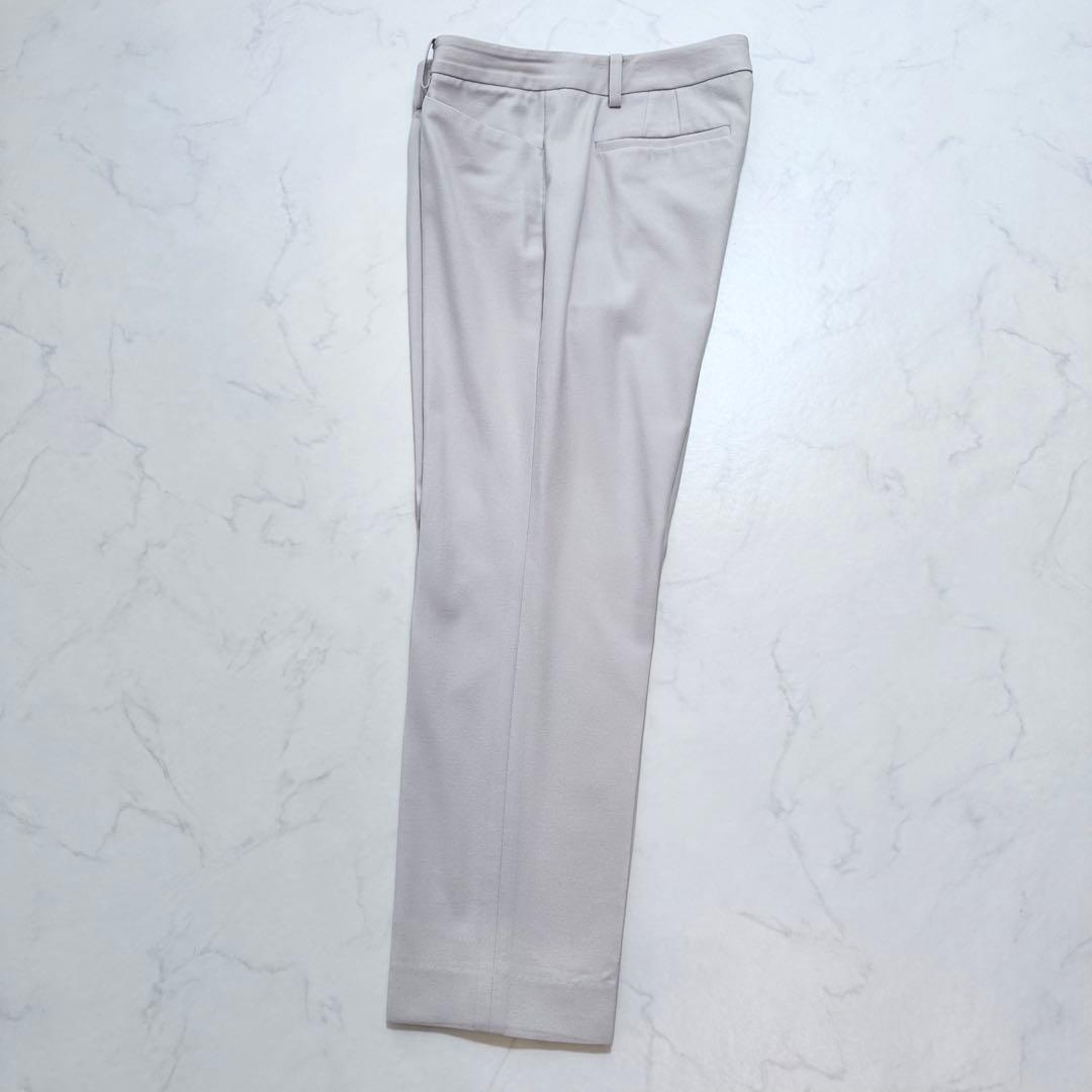 セオリーリュクス パンツスーツ SAXONY ノーカラー ストレッチ 42 40