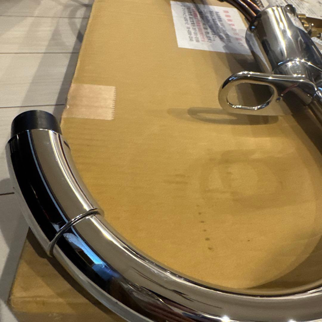 リクシル混合水洗クローム仕上げ キッチン水栓 SF-HM451SYX