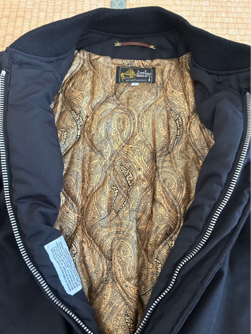 ダービーオブサンフランシスコ　ダービージャケット　ブラック