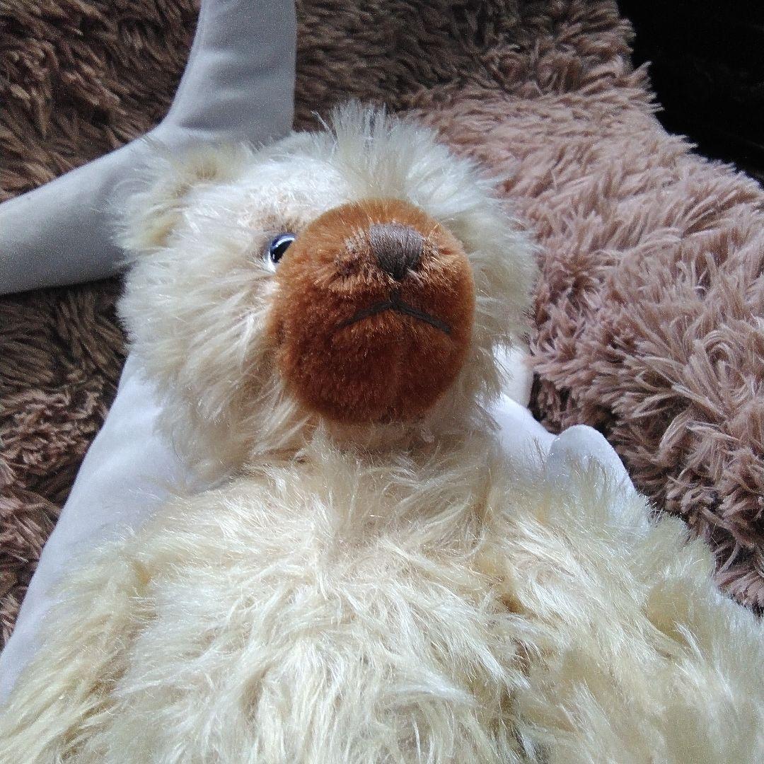 アンティークベア　スーティ　ベージュモヘア