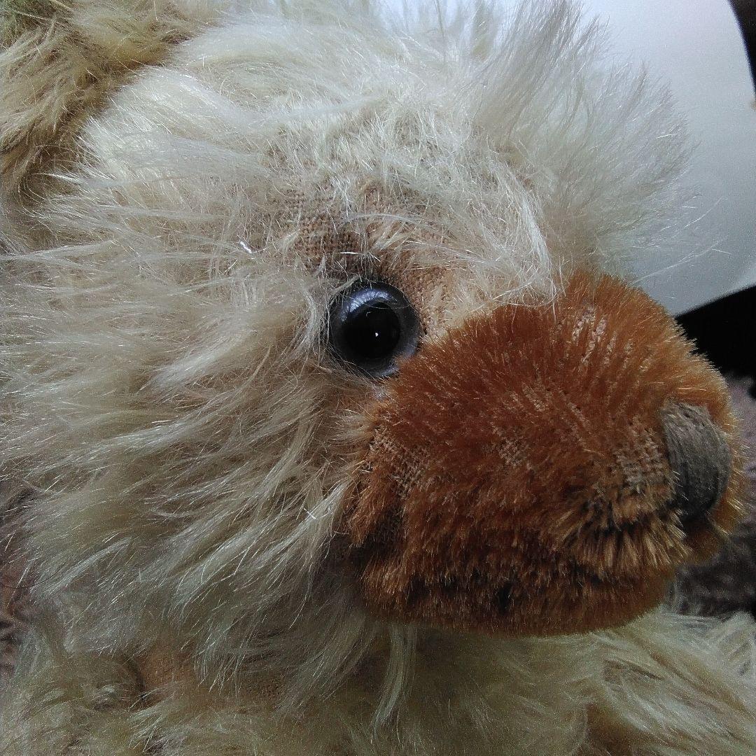 アンティークベア　スーティ　ベージュモヘア