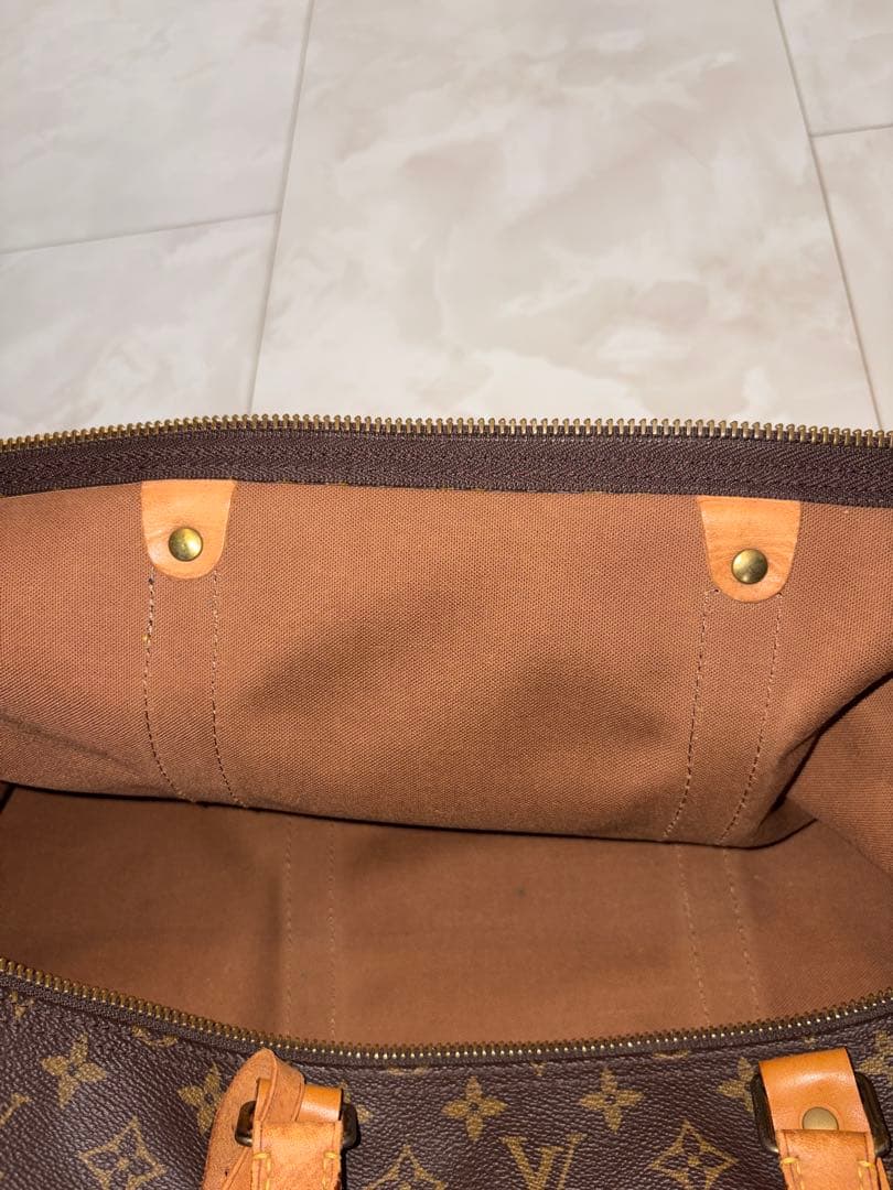 LOUIS VUITTON ボストンバッグ モノグラム キーポル60 ブラウン