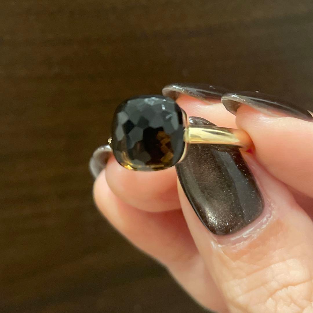 ポメラート　ヌードリング　スモーキークオーツ　クラシック