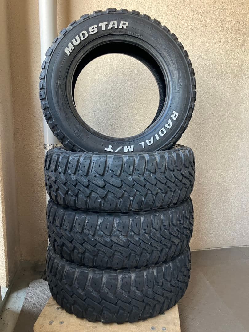 中古品　送料込　マッドスター　ゴツゴツタイヤ　U8ML 3714 0822　4本