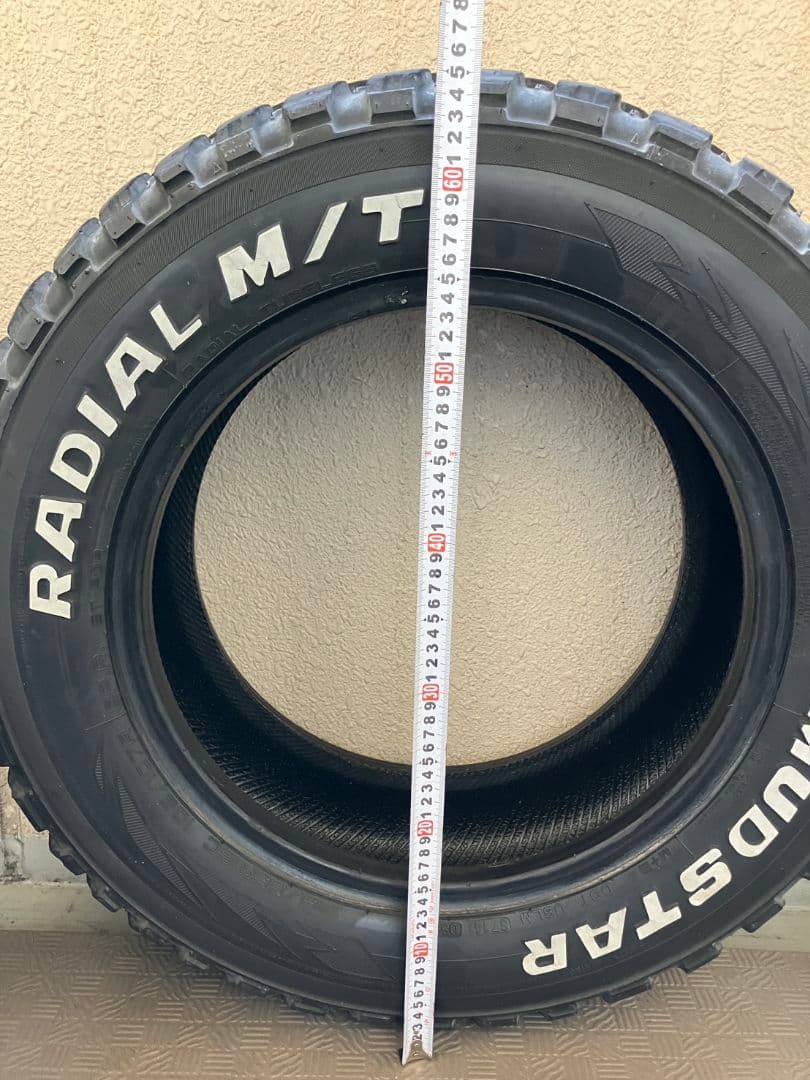 中古品　送料込　マッドスター　ゴツゴツタイヤ　U8ML 3714 0822　4本