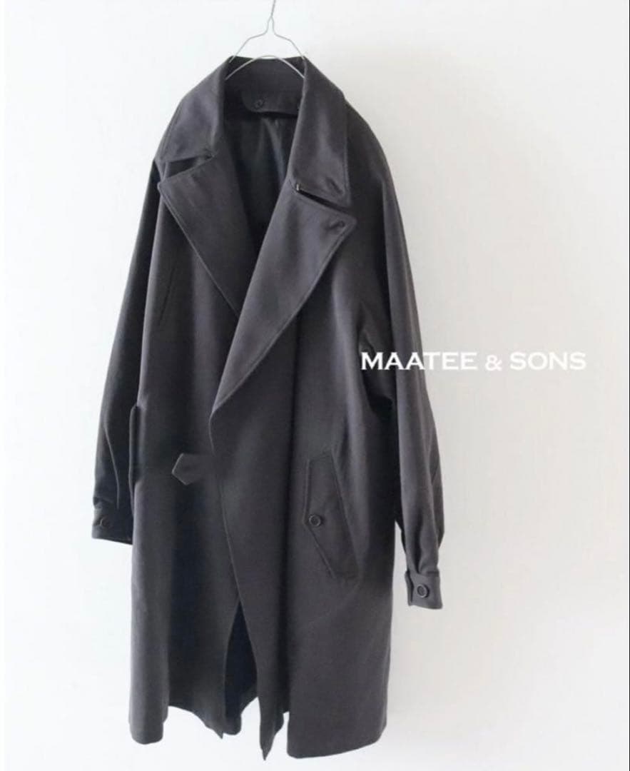 MAATEE&SONS 24AW overcoat サイズ3美品