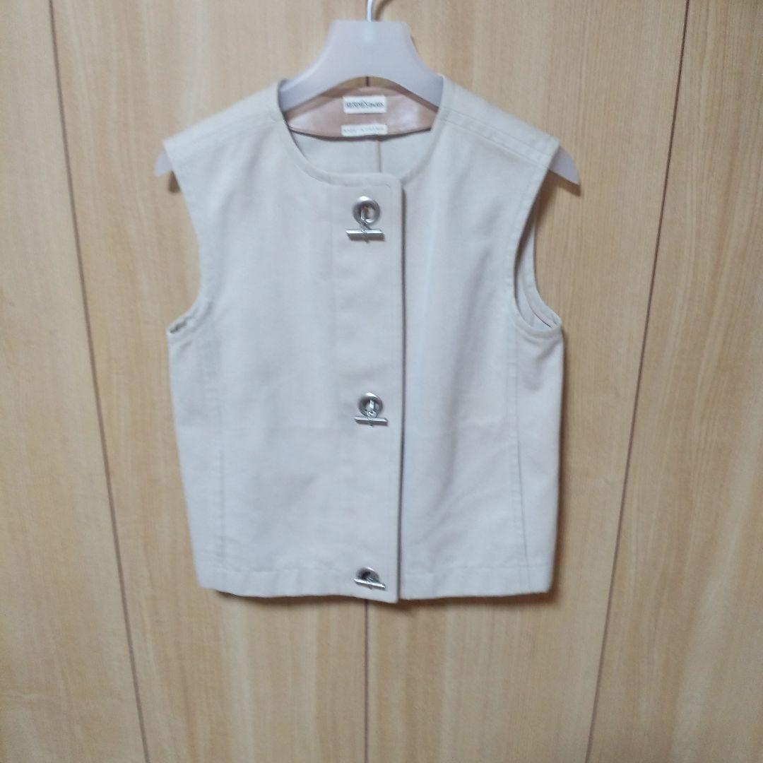 HERMÈS ベージュ コットン ベスト