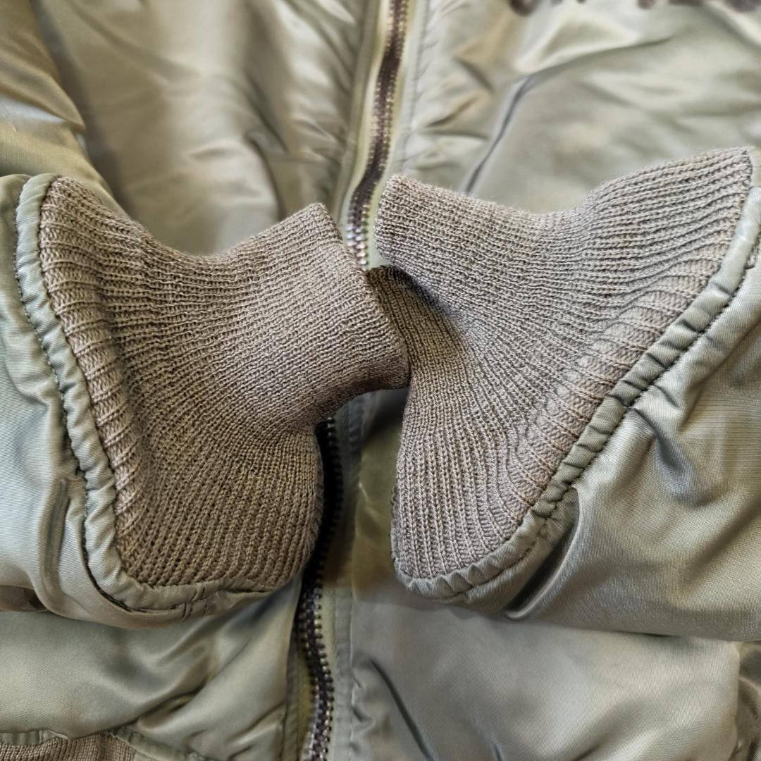 90s USA製 Alpha MA-1 1968年 復刻モデル ステンシル