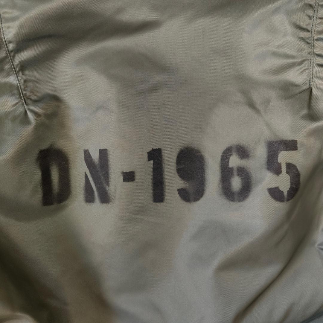 90s USA製 Alpha MA-1 1968年 復刻モデル ステンシル