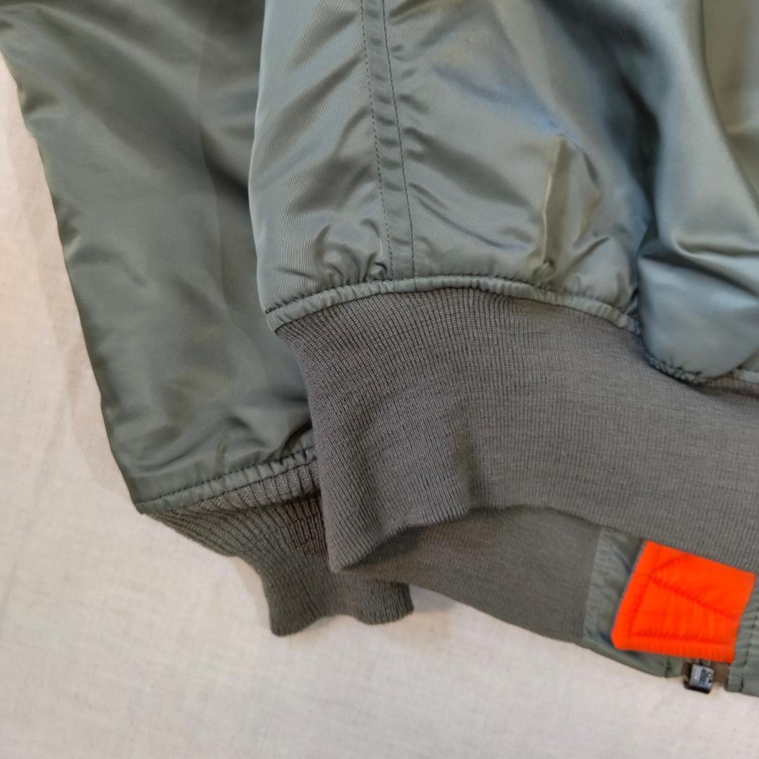 90s USA製 Alpha MA-1 1968年 復刻モデル ステンシル