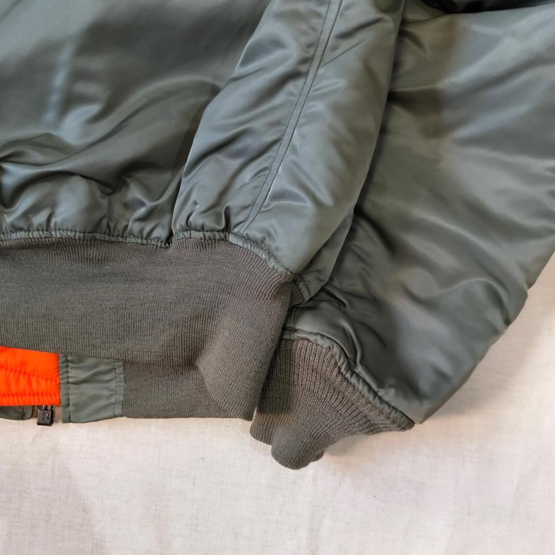 90s USA製 Alpha MA-1 1968年 復刻モデル ステンシル