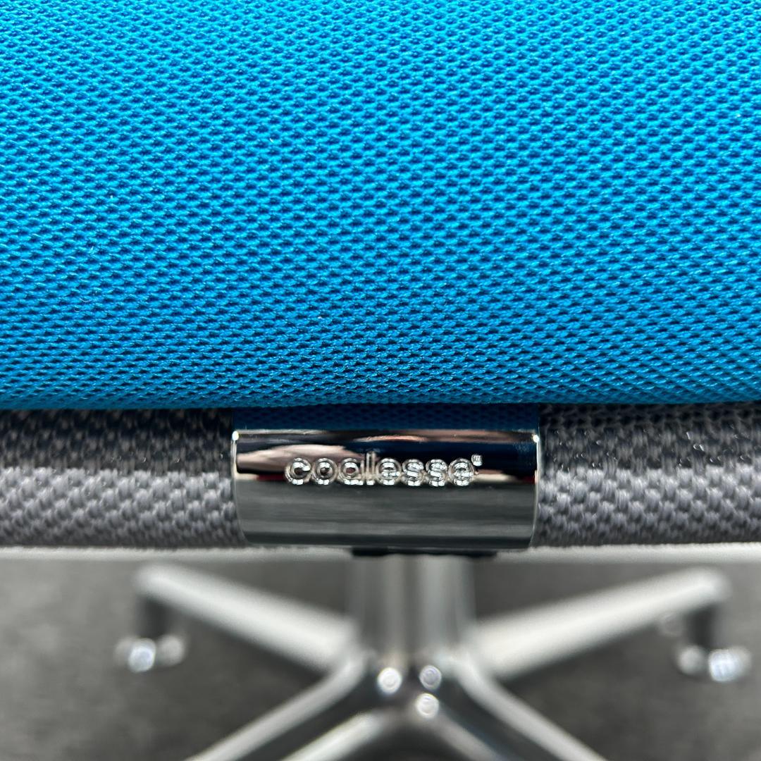 Steelcase Coalesse SW_1 メモ台付き ブルー チェア