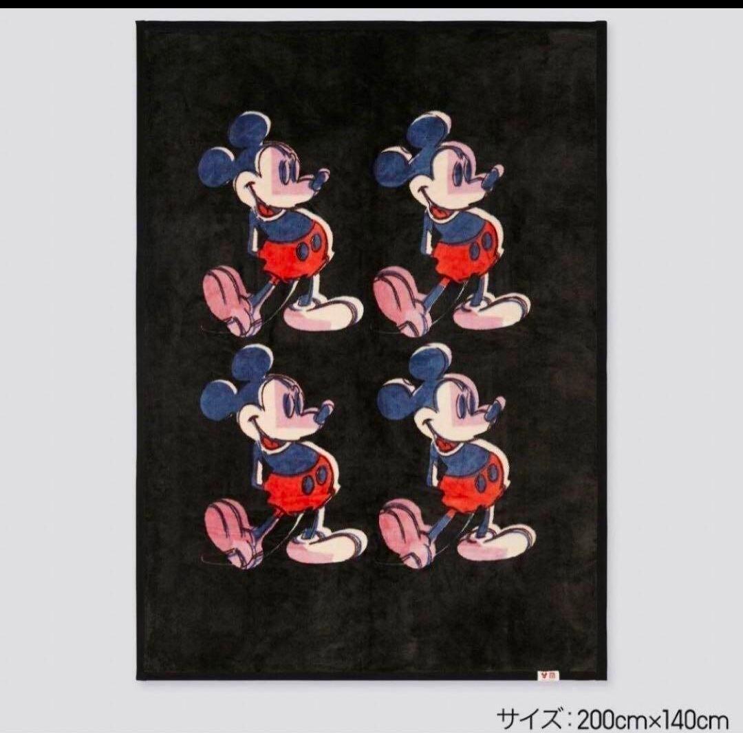 新品未使用 ユニクロ ミッキーマウス アンディ・ウォーホル シングル