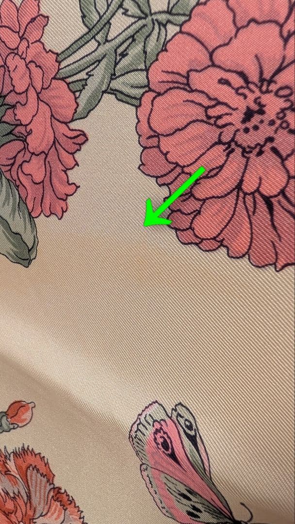 れ*ん様 エルメスHERMES　カレ90　スカーフ　ピンク