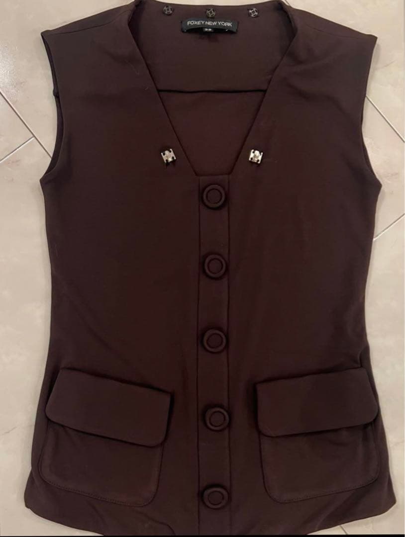 Foxy newyork Shury ノースリーブ