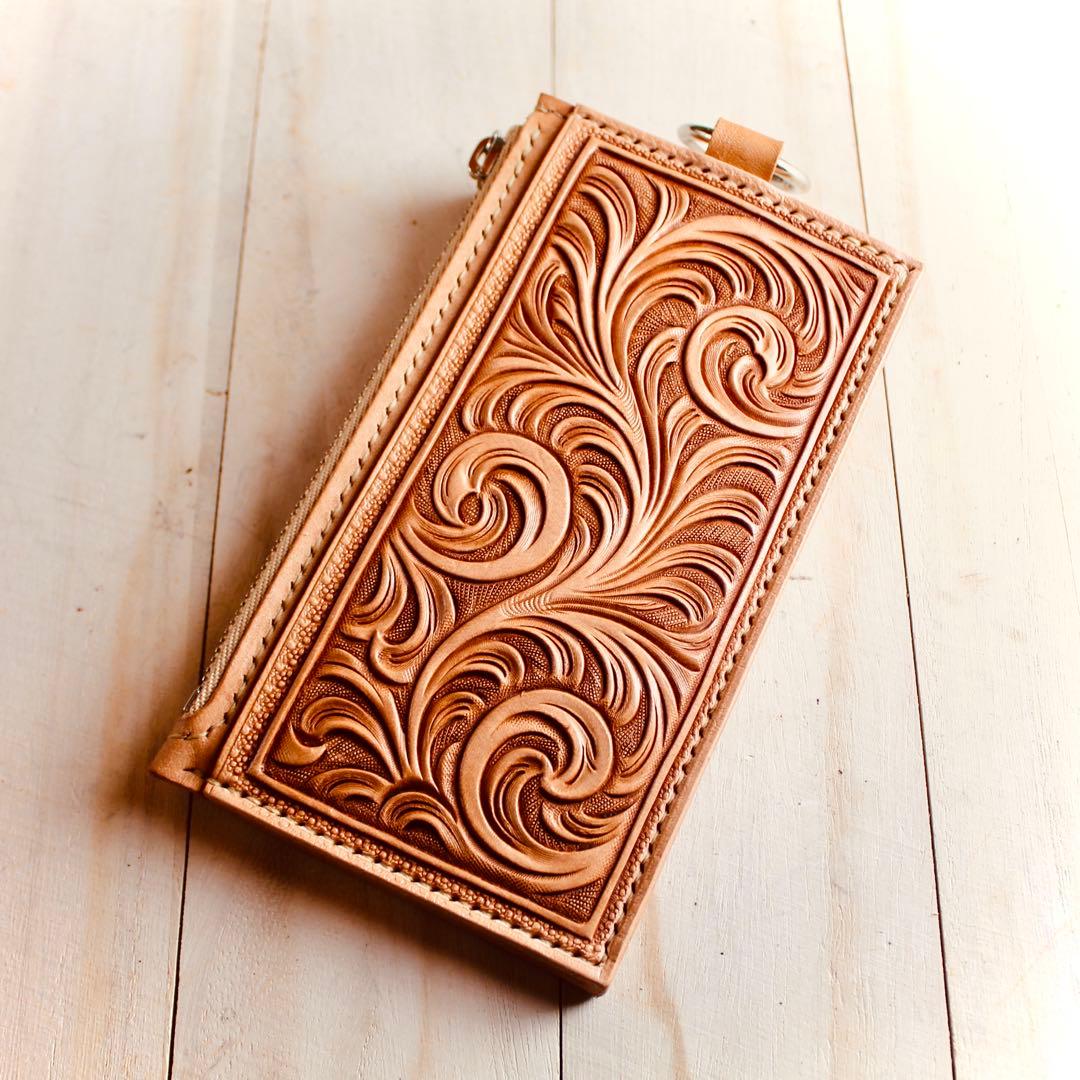 【受注品】フラグメントケース【カービング/ナチュラル】