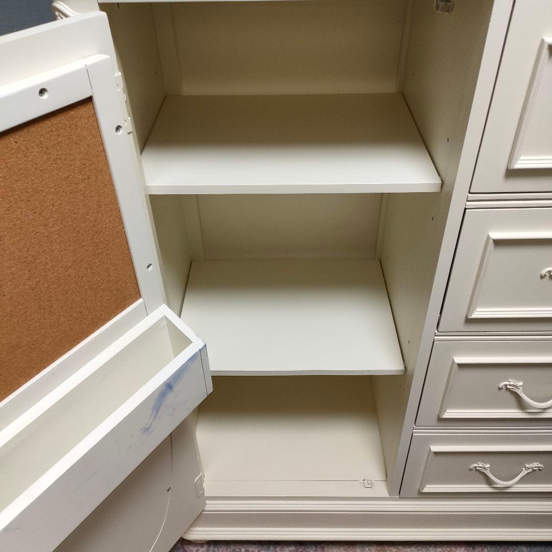 Legacy Classicフレンチクラシック ミラー扉付チェストキャビネット