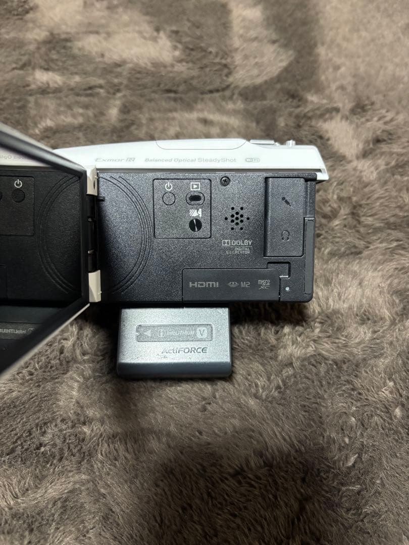 Sony HDR-CX680 ホワイト ビデオカメラ 本体