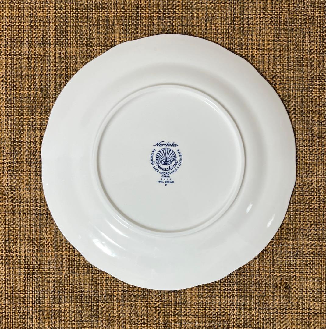 【新品未使用品】ノリタケ　ロイヤルオーチャード　5枚セット（日本製、24センチ）