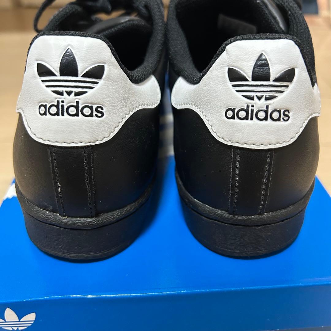 adidas Superstar ブラック/ホワイト　24センチ