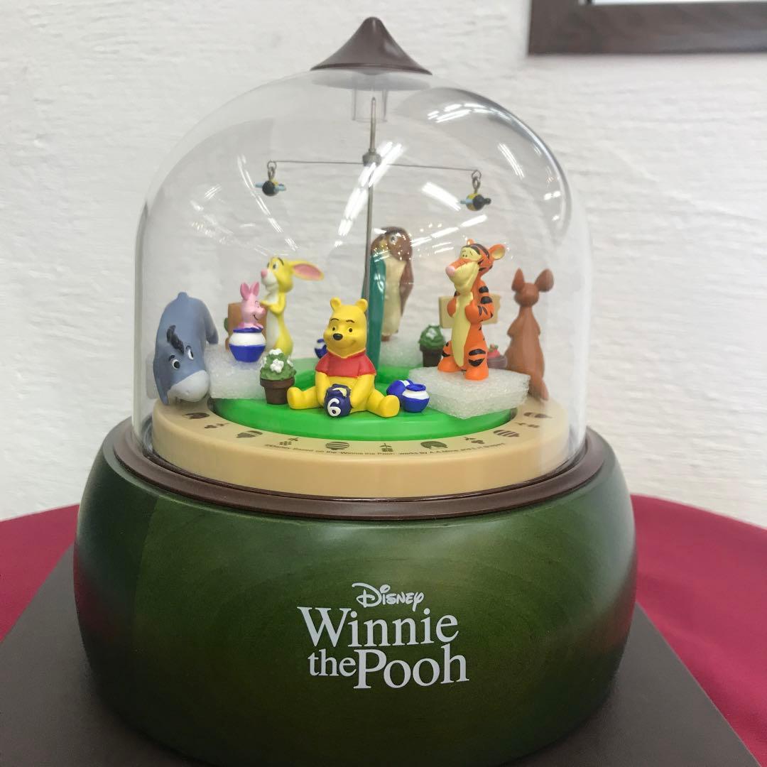 Disney くまのプーさん ドーム型置時計