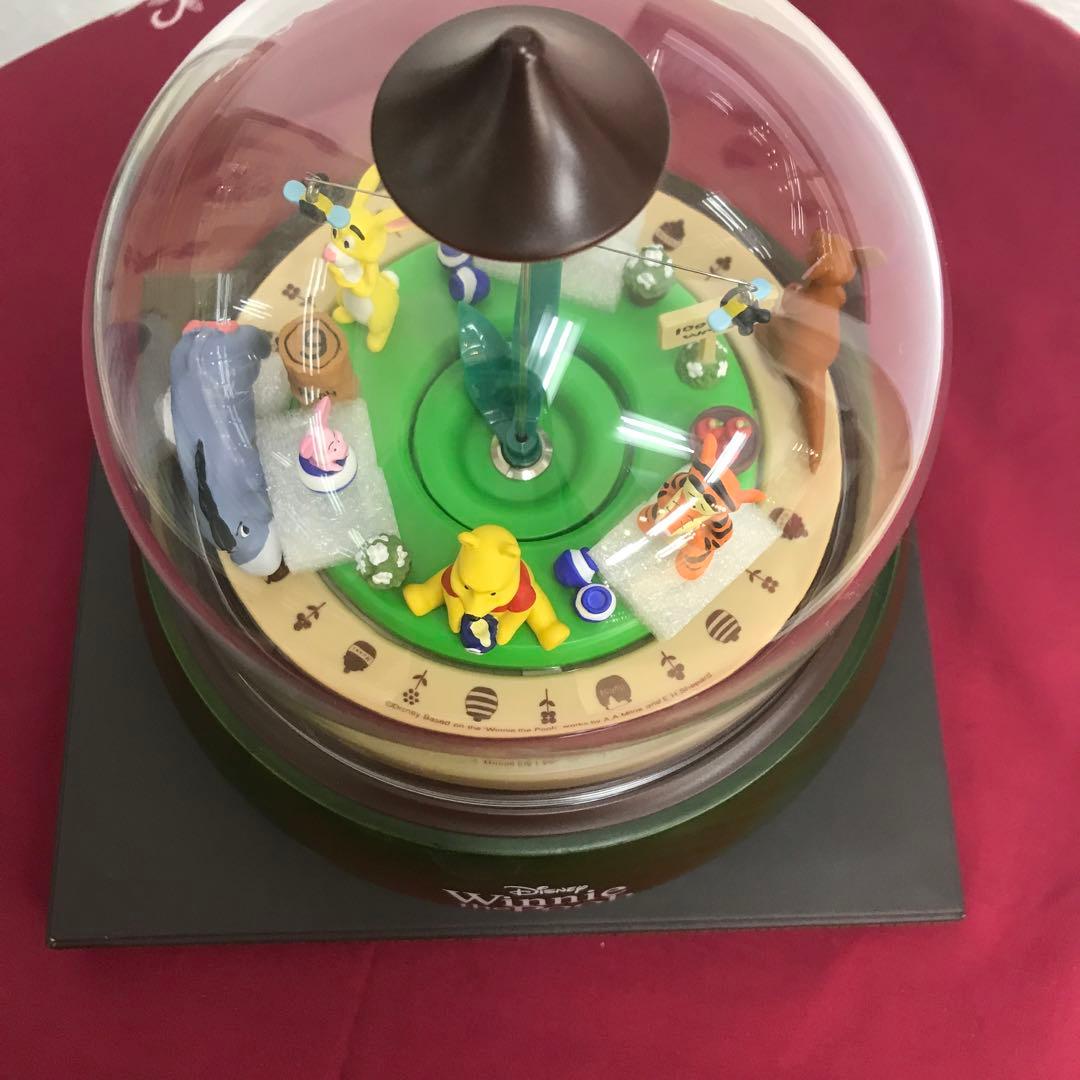 Disney くまのプーさん ドーム型置時計