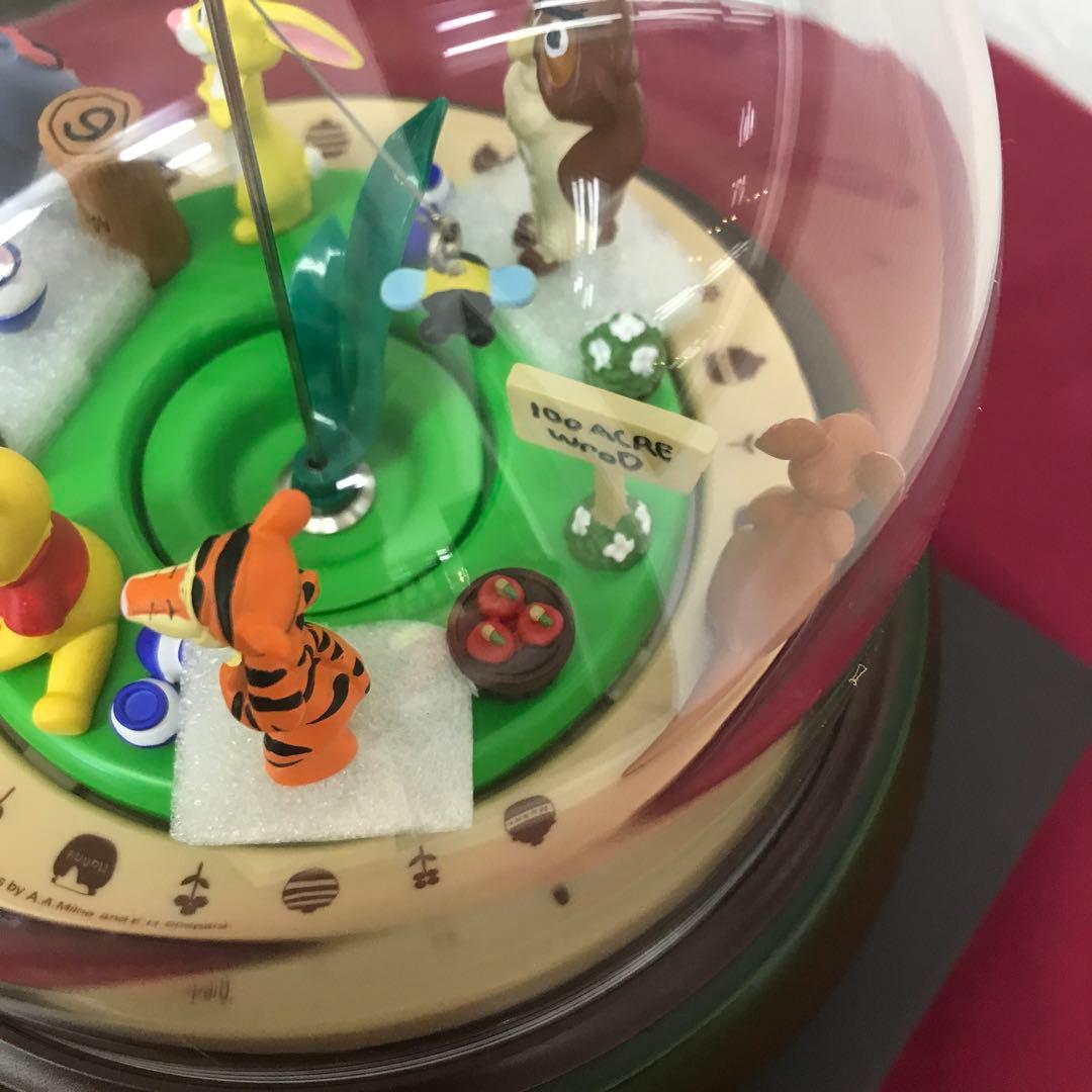 Disney くまのプーさん ドーム型置時計