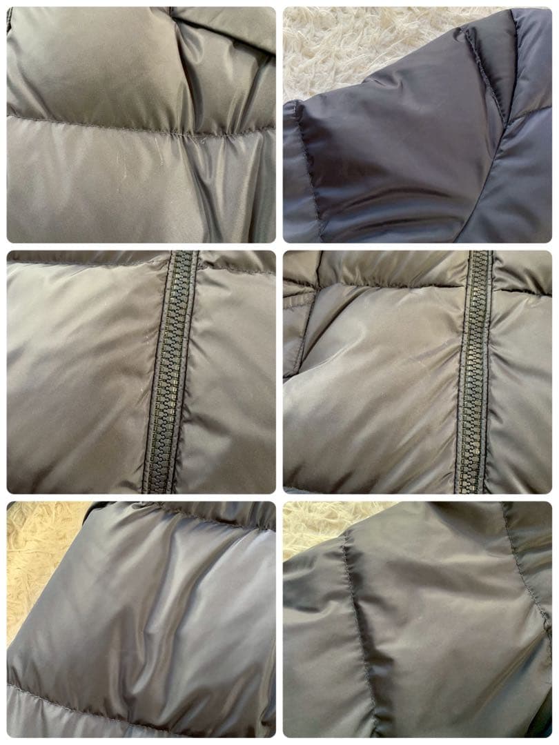 2way　MONCLER AGOT　モンクレール　ダウンコート　フード着脱可能