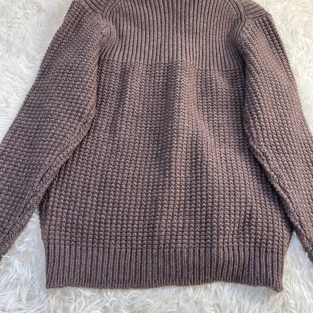 【未使用品】LARDINI ラルディーニ ショールカラーカーディガン　サイズ50