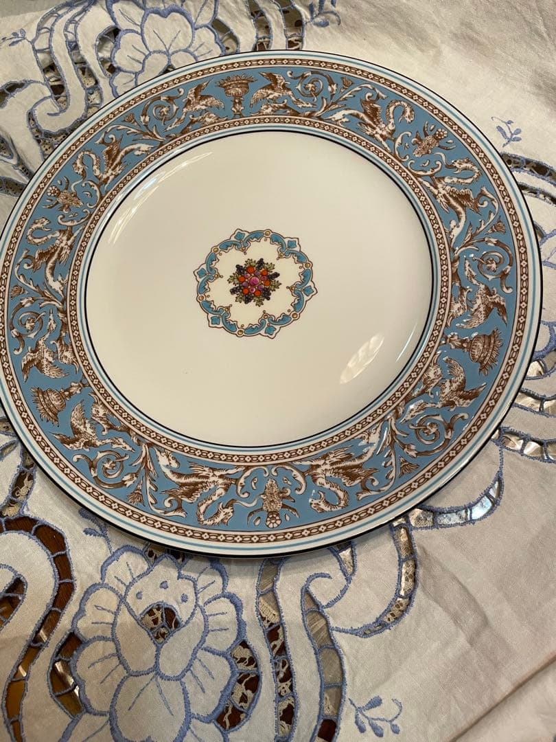 ウエッジウッド　ターコイズプレート