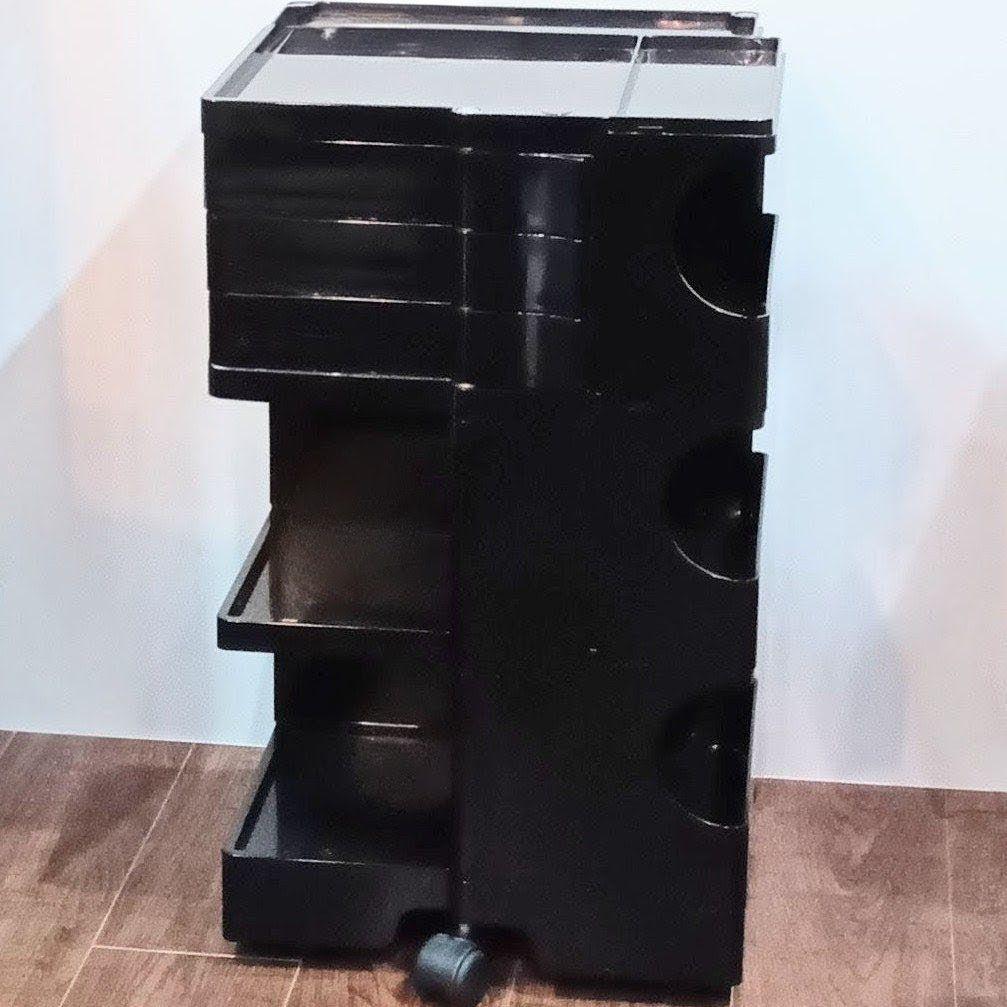 B-LINE ボビーワゴン 3段3トレイ ブラック