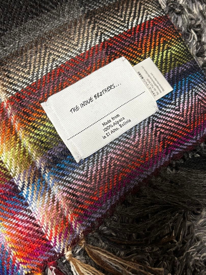 THE INOVE BROTHERS マルチカラースカーフ