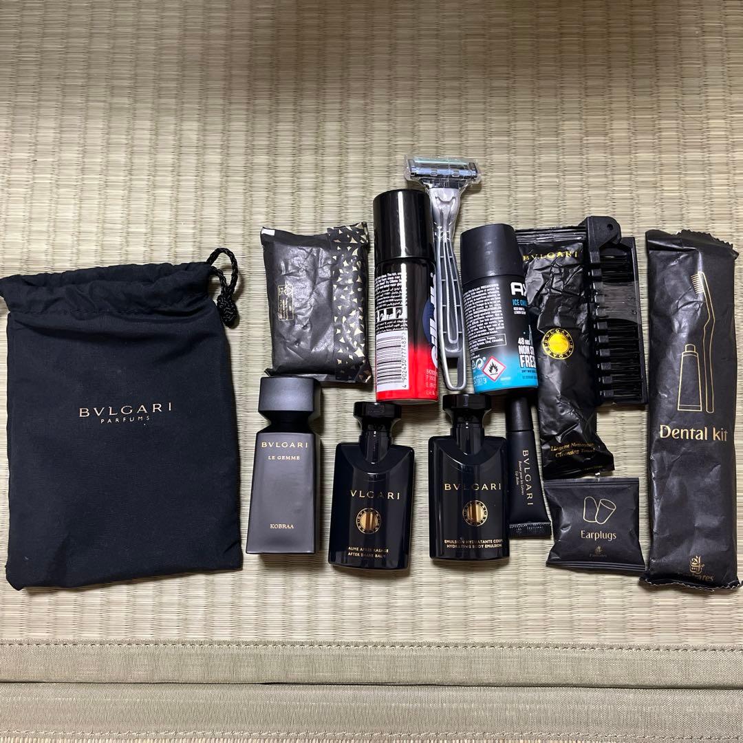 エミレーツ航空　ブルガリ　ファーストクラスアメニティ　男性用　　1個