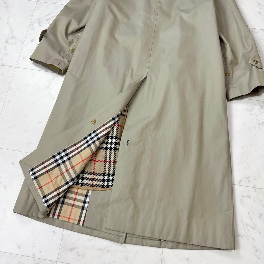 美品 バーバリーズ ヴィンテージ バルマカンコート ライナー カーキベージュ M