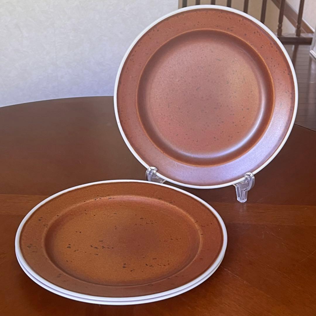 【美品】スウェーデン製　グスタフスベリ★Coq★ディナー皿　3枚