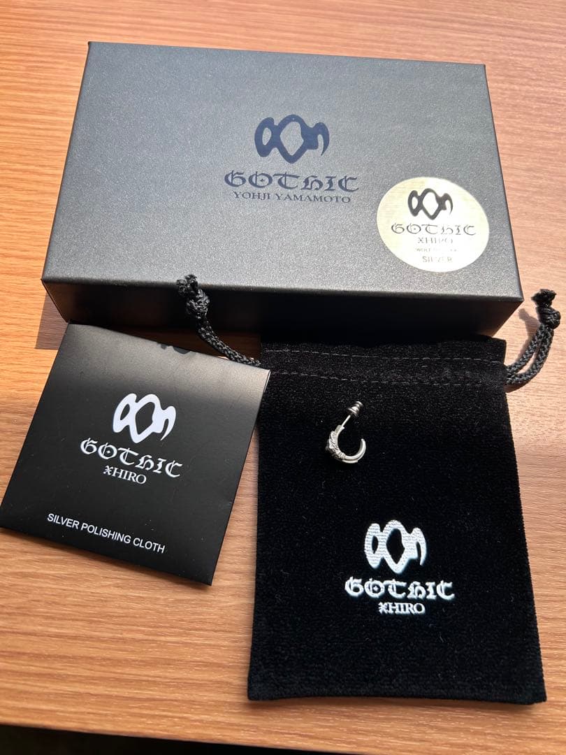 GOTHIC YOHJI YAMAMOTO 片耳用ピアス