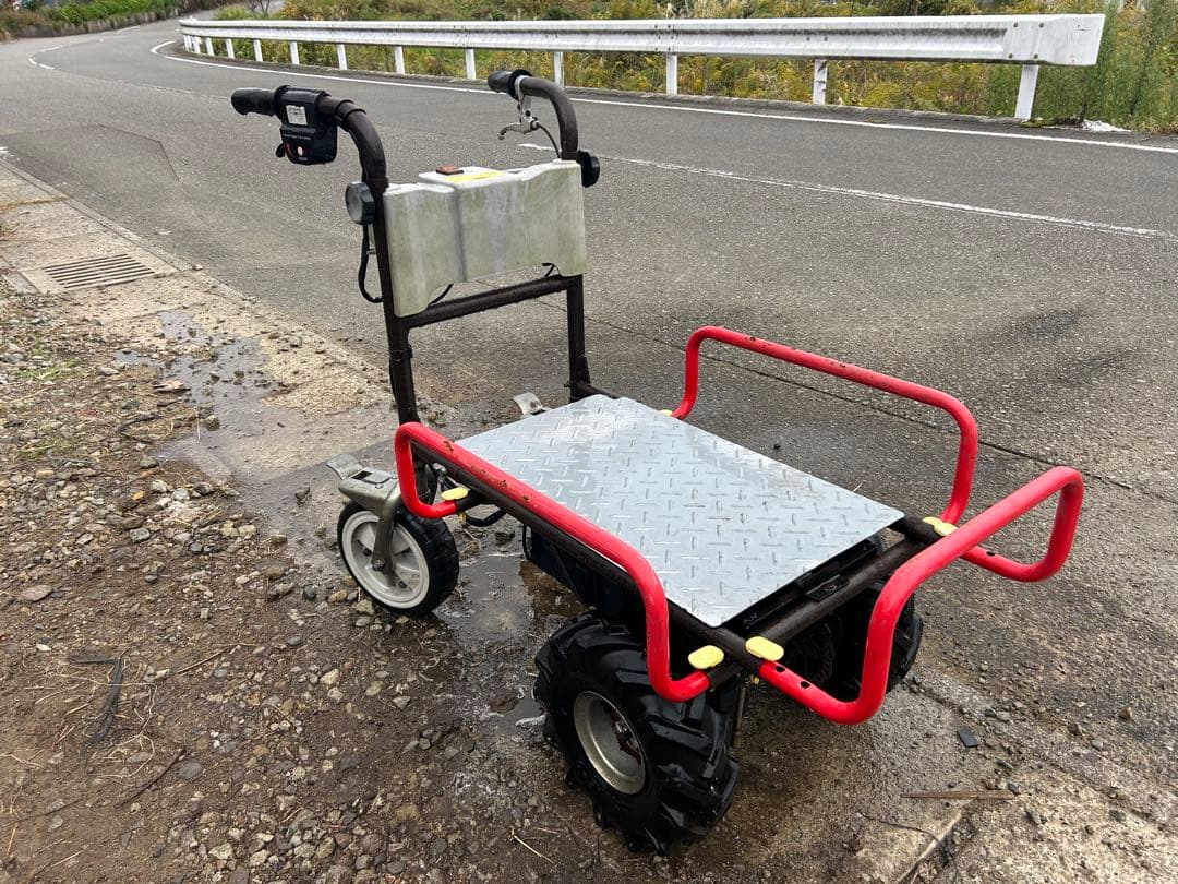 宮崎　電動運搬車 運搬車　エネトラ4ミニー　積載120Kg バッテリー 動画有