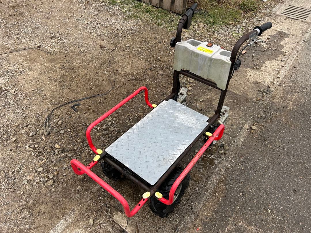 宮崎　電動運搬車 運搬車　エネトラ4ミニー　積載120Kg バッテリー 動画有