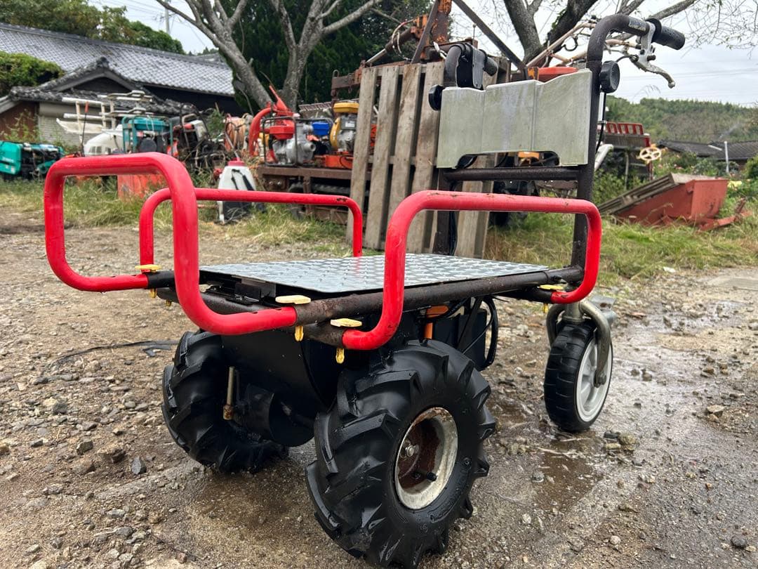 宮崎　電動運搬車 運搬車　エネトラ4ミニー　積載120Kg バッテリー 動画有