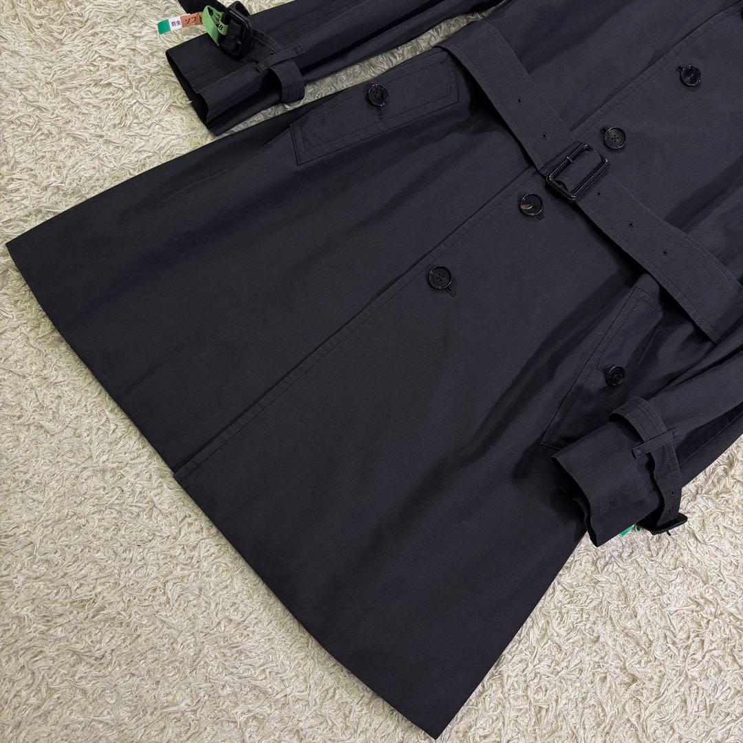 バーバリーロンドン　ビック　ノバチェック　ベルト　コットン　トレンチコート　LL