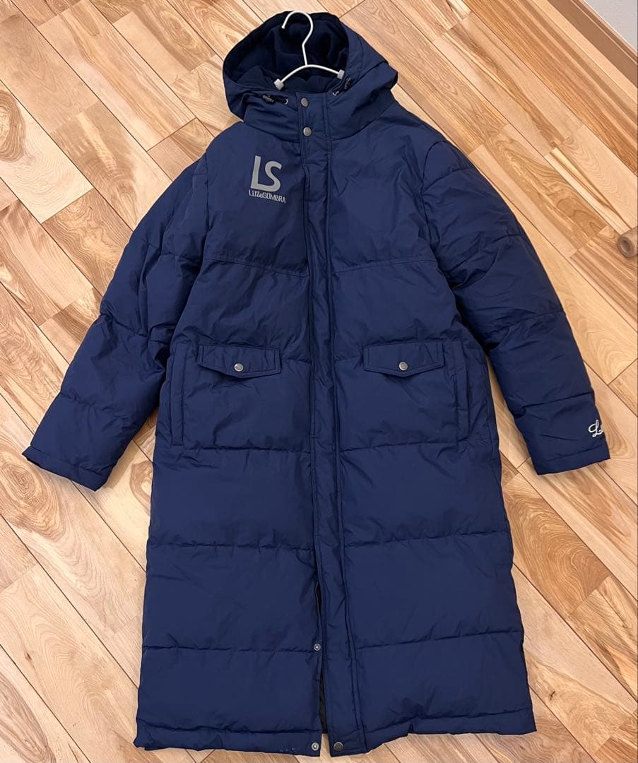 ルースイソンブラ LUZeSOMBRA ベンチコート Lサイズ　ネイビー　メンズ