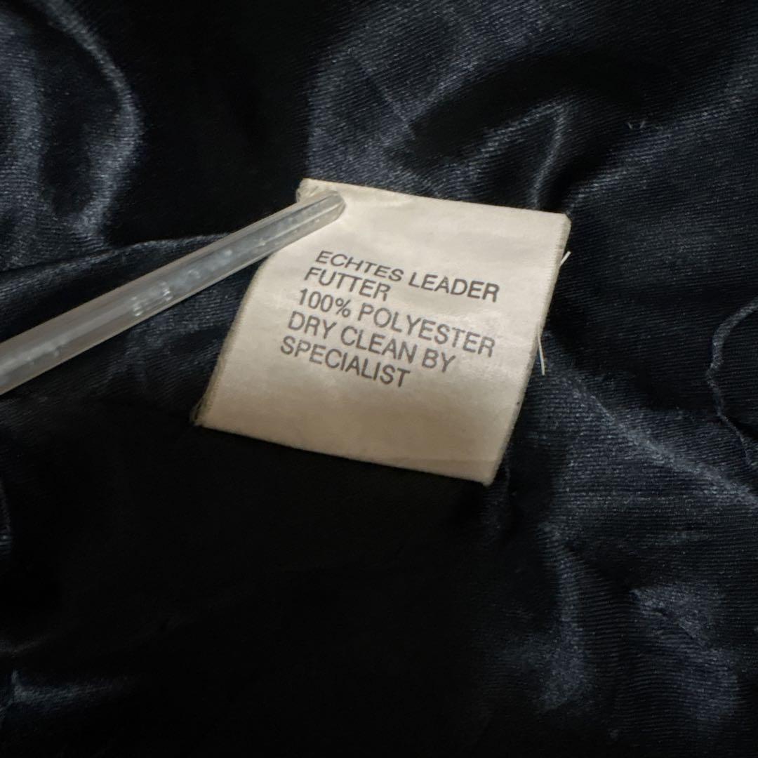 【期間限定お値下げ中】黒レザーライダースジャケット