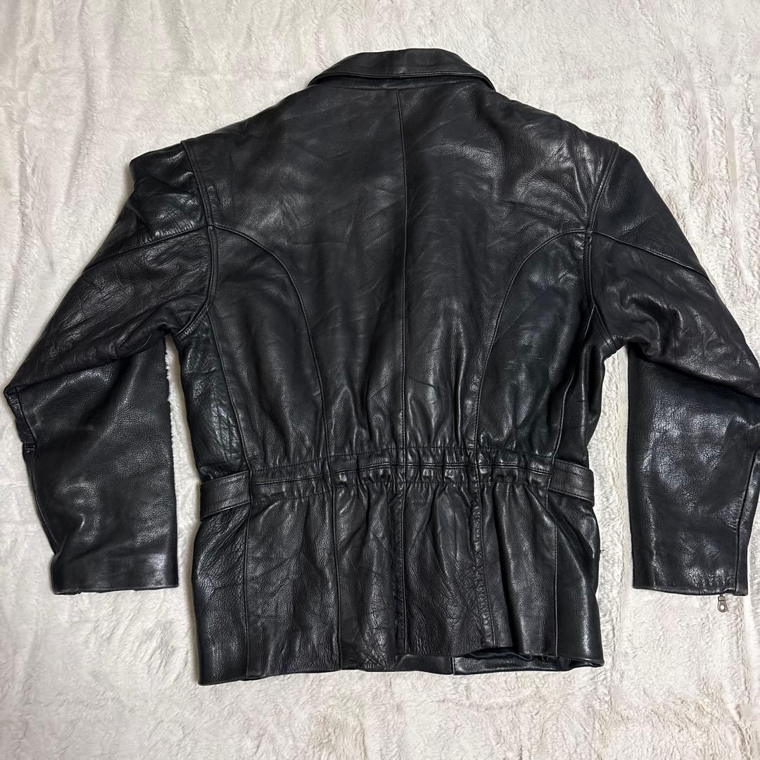 【期間限定お値下げ中】黒レザーライダースジャケット