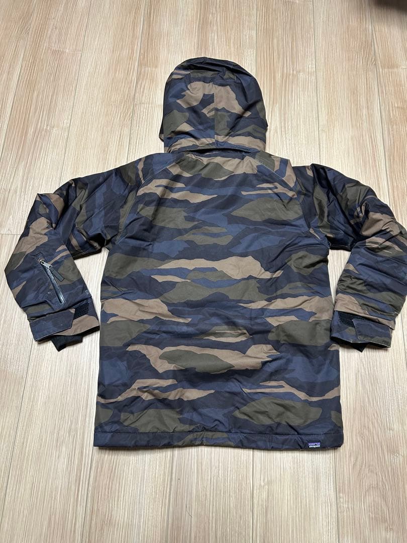 パタゴニア　スノーショットジャケット　BOY Lサイズ　カモ