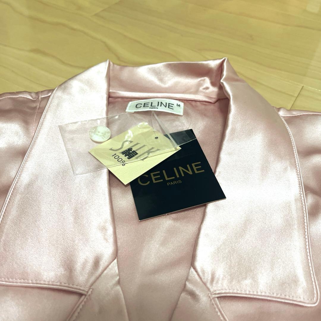 新品　未使用　CELINE セリーヌ　絹　シルク100% パジャマ